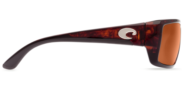 Costa Del Mar Fantail Sunglasses For Sale Online Buy Polarized Fly Fishing Sun Glasses Costa Del Mar Fantail Polarized Sunglasses Tortoise Copper Glass Side